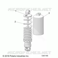 SUSPENSION, CHOQUE FRONTAL TRACK