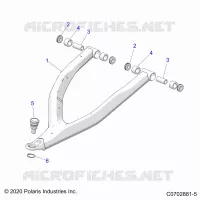 SUSPENSIÃ“N DELANTERA CONTROL ARM UPPER