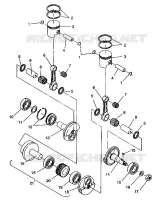 PISTÓN Y CIGÜEÑAL SPORT SKS E940243 (49273627360029)