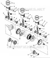 PISTÓN Y CIGÜEÑAL XLT 0940767, XLT SP 0940667   XLT SKS 0940567 (4925022502037A)