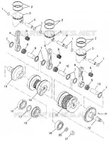 PISTÓN Y CIGÜEÑAL 600 XCR 0985677 (4943164316C010)