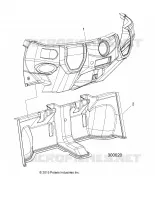 TABLERO, LOWER, RH, STEREO