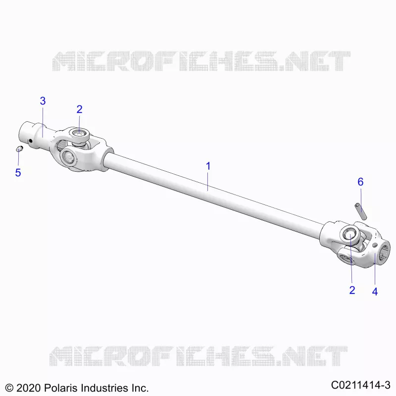 TREN, FRONT PROP SHAFT