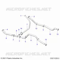 ENGINE, SISTEMA DE REFRIGERACIÃ“N, HOSES