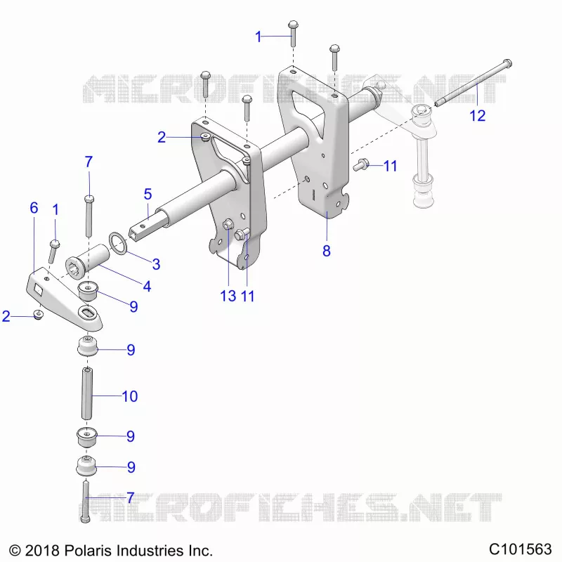 SUSPENSION, BARRA DE TORSIÃ“N