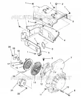 VENTILADOR CAJA and  ARRANQUE DE RETROCESO ASSEMBLY WIDETRAK GT / X932061 (4924722472035A)