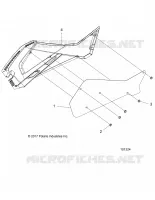 RIGHT HAND SIDE PANEL HEAT SHIELD AND HARDWARE 2 UP