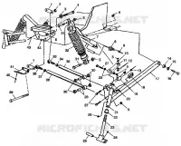 SUSPENSIÓN DELANTERA 700 XC 0981766 AND EUROPEAN 700 XC E981766 (4944154415B001)