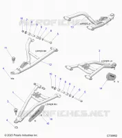 SUSPENSIÃ“N DELANTERA CONTROL ARMS