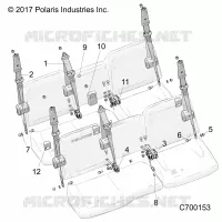 ASIENTO BELT MOUNTING