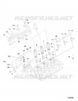 MOTOR, NOZZLE HOLDER AND GLOW PLUG