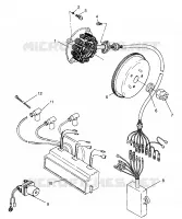 MAGNETO SL 900 B964291 AND  INTL. SL 900 I964291 (4935583558C007)