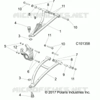 SUSPENSIÃ“N DELANTERA A-ARMS