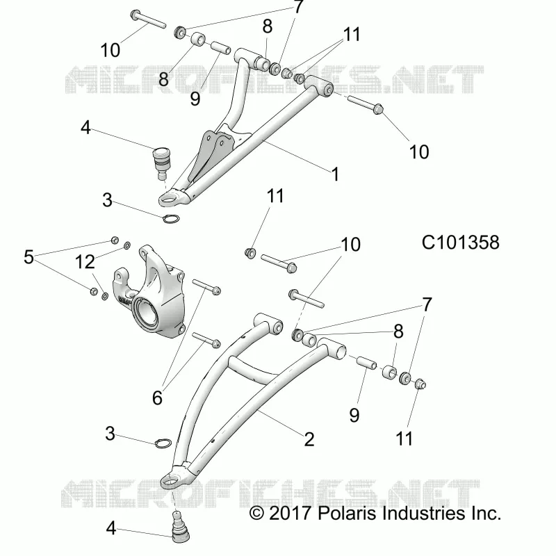 SUSPENSIÃ“N DELANTERA A-ARMS