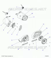 ELECTRICA, AUDIO, SPEAKERS RIDE COMMAND