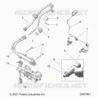 SISTEMA DE COMBUSTIBLE, RAIL, LINES AND THROTTLE BODY