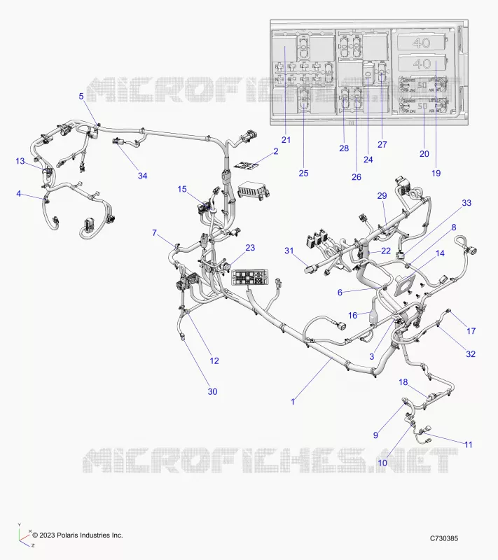 ELECTRICA, WIRE HARNESS