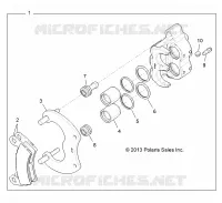 FRENO TRASERO CALIPER