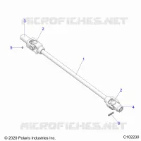 TREN, FRONT PROP SHAFT