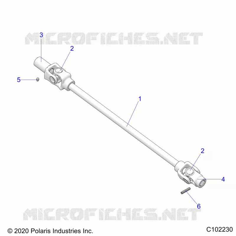 TREN, FRONT PROP SHAFT