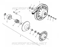 accionado de embrague ASSEMBLY 4x4 300 W958130 (4930183018C003)