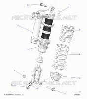 SUSPENSION, CHOQUE FRONTAL MOUNTING, STANDARD/PREMIUM