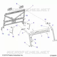 CHASSIS, CAB BASTIDOR
