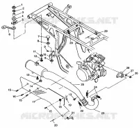 SISTEMA DE ESCAPE Sportsman 4x4 W968040 (4935943594A012)