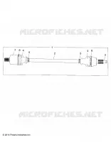 TREN, FRONT HALF SHAFT (IF BUILT 10/19/15 AND BEFORE)