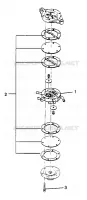 BOMBA DE COMBUSTIBLE XLT 0970756, XLT SKS 0970556,  and XLT RMK 0970956 (4937693769D004)