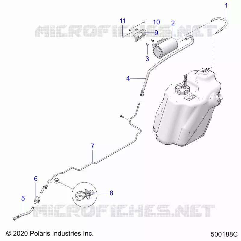 SISTEMA DE COMBUSTIBLE, EVAPORATIVE (CALIFORNIA ONLY)