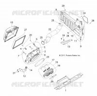 MOTOR, TOMA DE AIRE SYSTEM