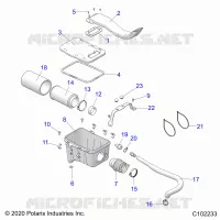 ENGINE, TOMA DE AIRE SYSTEM
