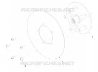 RUEDAS, COMPONENTS, END, 9.21 INCH, DISC 5 BOLT
