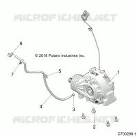 TREN, FRONT GEARCASE MOUNTING