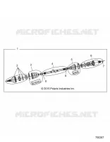 TREN, FRONT HALF SHAFT