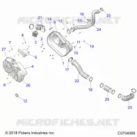 TREN, CLUTCH COVER AND DUCTING