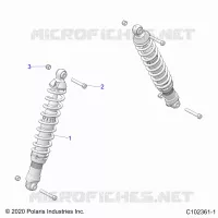 SUSPENSION, CHOQUE FRONTAL