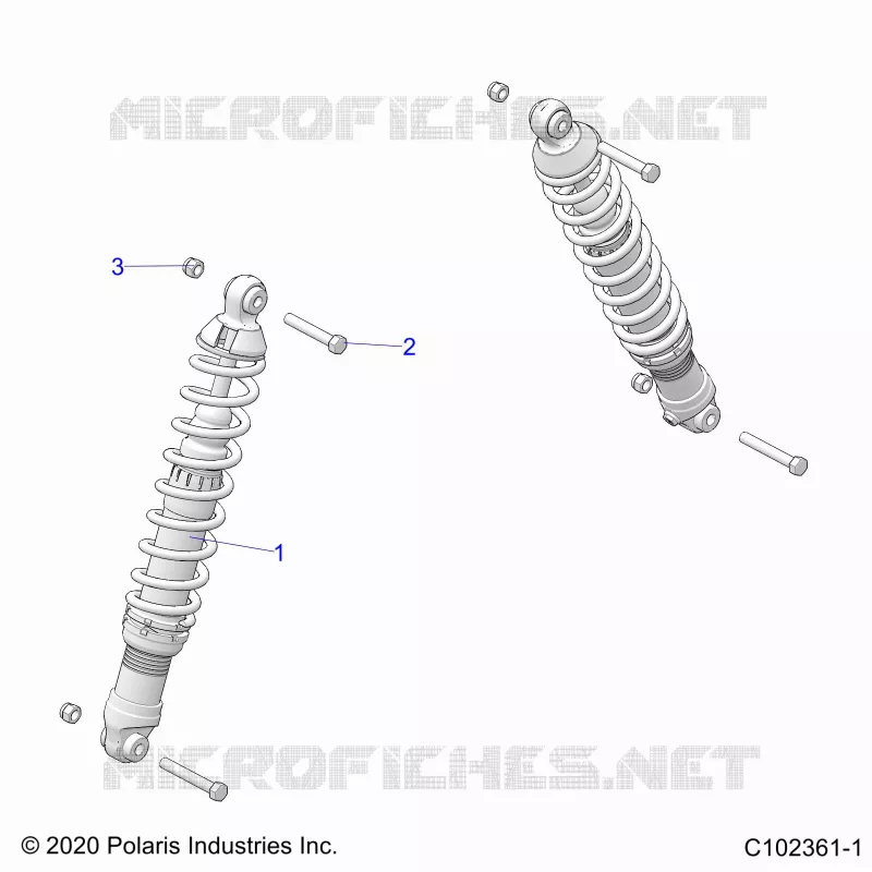 SUSPENSION, CHOQUE FRONTAL
