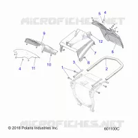 PARACHOQUE, REAR AND CLOSEOFF