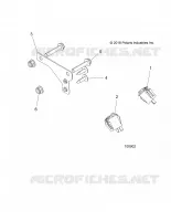 INTERRUPTORES AND AUX POWER PLUG BRACKET