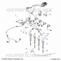 ELECTRICA, WIRE HARNESS, ENGINE