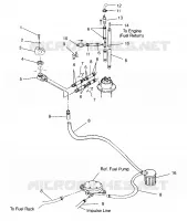 SISTEMA DE COMBUSTIBLE SL 750 B954070 (4930523052A010)