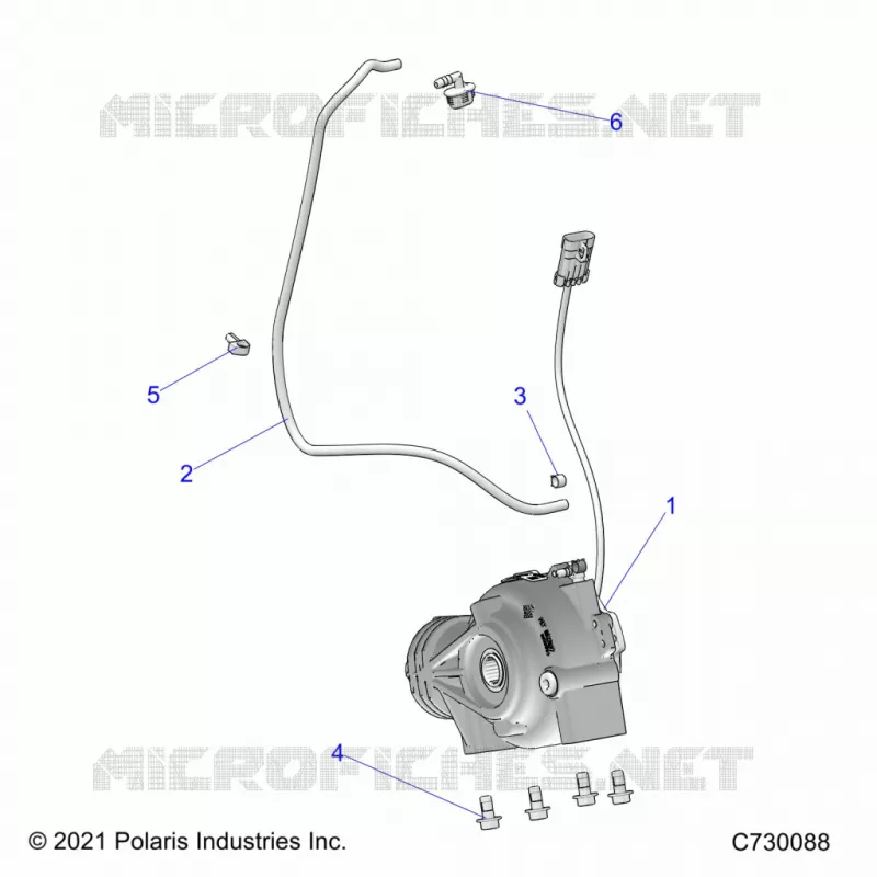 TREN, FRONT GEARCASE MOUNTING