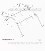 CHASSIS, CAB BASTIDOR