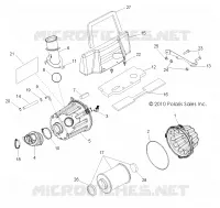 MOTOR, TOMA DE AIRE SYSTEM