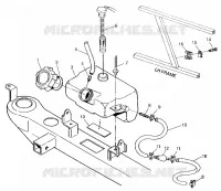 TANQUE DE ACEITE ASSEMBLY SWEDISH 4x4 400L S948140 (4926912691A014)