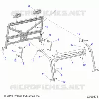 CHASSIS, CAB BASTIDOR