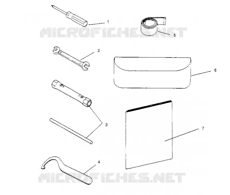 KIT DE HERRAMIENTA  RXL 0956768 (4930783078C006)