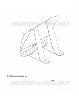 FARO DELANTERO POD COVER BRACKET- A16SBT57F1 